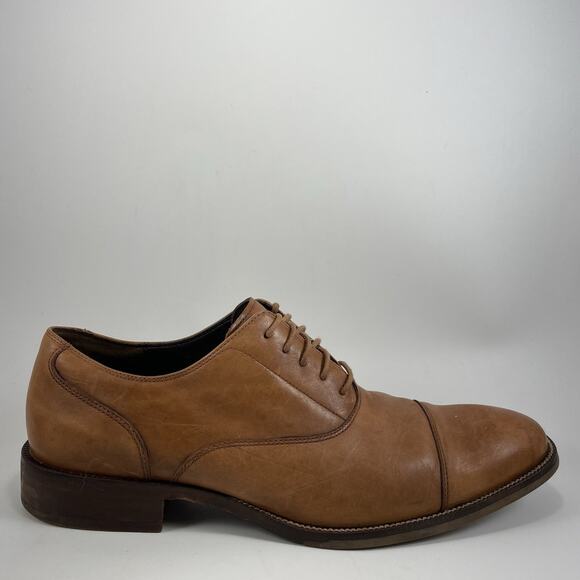 Cole Haan Men Brown British Tan Williams Cap Toe Oxford Business  Size 11.5 M Cole Haan Men Brown British Tan Williams Cap Toe Oxford  main image 2